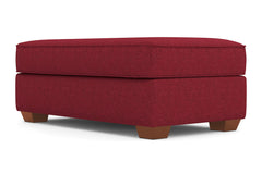 Catalina Ottoman :: Leg Finish: Pecan / Size: 28x48