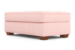 Catalina Ottoman :: Leg Finish: Pecan / Size: 28x48