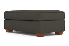 Catalina Ottoman :: Leg Finish: Pecan / Size: 28x48