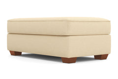 Catalina Ottoman :: Leg Finish: Pecan / Size: 28x48
