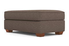Catalina Ottoman :: Leg Finish: Pecan / Size: 28x48