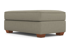 Catalina Ottoman :: Leg Finish: Pecan / Size: 28x48