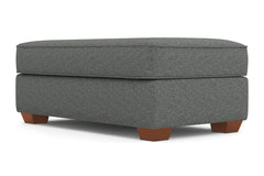 Catalina Ottoman :: Leg Finish: Pecan / Size: 28x48
