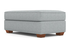 Catalina Ottoman :: Leg Finish: Pecan / Size: 28x48