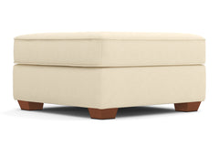 Catalina Ottoman :: Leg Finish: Pecan / Size: 39x39
