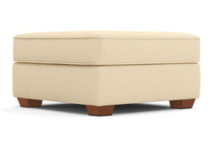 Catalina Ottoman :: Leg Finish: Pecan / Size: 39x39