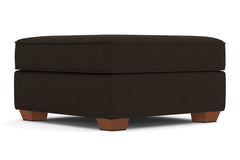 Catalina Ottoman :: Leg Finish: Pecan / Size: 39x39