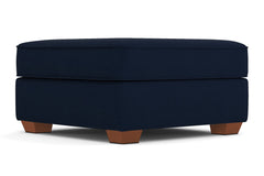 Catalina Ottoman :: Leg Finish: Pecan / Size: 35x35