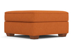 Catalina Ottoman :: Leg Finish: Pecan / Size: 39x39