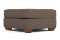 Catalina Ottoman :: Leg Finish: Pecan / Size: 35x35