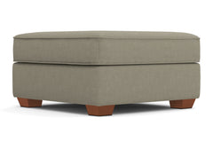Catalina Ottoman :: Leg Finish: Pecan / Size: 39x39