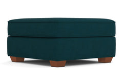 Catalina Ottoman :: Leg Finish: Pecan / Size: 35x35