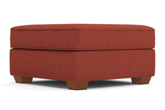 Catalina Ottoman :: Leg Finish: Pecan / Size: 39x39