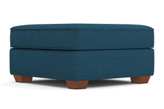 Catalina Ottoman :: Leg Finish: Pecan / Size: 35x35