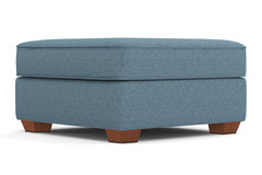 Catalina Ottoman :: Leg Finish: Pecan / Size: 35x35