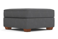 Catalina Ottoman :: Leg Finish: Pecan / Size: 39x39