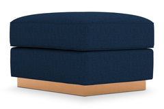 Harper Ottoman :: Leg Finish: Natural / Size: 23x30