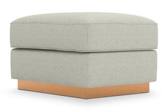 Harper Ottoman :: Leg Finish: Natural / Size: 23x30