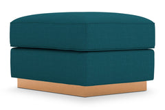 Harper Ottoman :: Leg Finish: Natural / Size: 23x30
