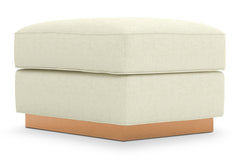 Harper Ottoman :: Leg Finish: Natural / Size: 23x30