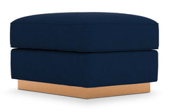 Harper Ottoman :: Leg Finish: Natural / Size: 23x30