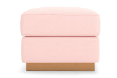 Harper Ottoman :: Leg Finish: Natural / Size: 23x30