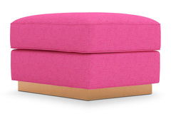 Harper Ottoman :: Leg Finish: Natural / Size: 23x30