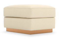 Harper Ottoman :: Leg Finish: Natural / Size: 23x30