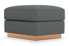Harper Ottoman :: Leg Finish: Natural / Size: 23x30