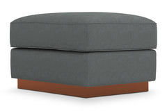 Harper Ottoman :: Leg Finish: Pecan / Size: 23x30