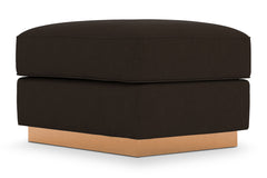 Harper Ottoman :: Leg Finish: Natural / Size: 23x30