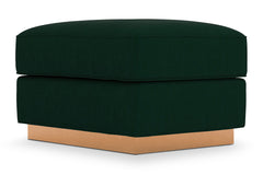 Harper Ottoman :: Leg Finish: Natural / Size: 23x30