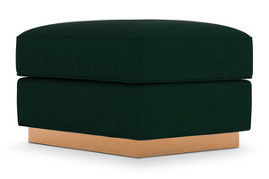 Harper Ottoman :: Leg Finish: Natural / Size: 23x30