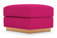 Harper Ottoman :: Leg Finish: Natural / Size: 23x30