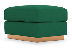 Harper Ottoman :: Leg Finish: Natural / Size: 23x30