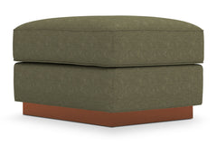 Harper Ottoman :: Leg Finish: Pecan / Size: 23x30