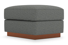 Harper Ottoman :: Leg Finish: Pecan / Size: 23x30