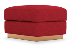 Harper Ottoman :: Leg Finish: Natural / Size: 23x30