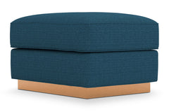 Harper Ottoman :: Leg Finish: Natural / Size: 23x30