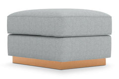 Harper Ottoman :: Leg Finish: Natural / Size: 23x30