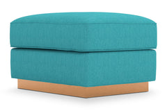 Harper Ottoman :: Leg Finish: Natural / Size: 23x30