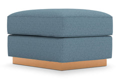 Harper Ottoman :: Leg Finish: Natural / Size: 23x30