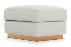 Harper Ottoman :: Leg Finish: Natural / Size: 23x30
