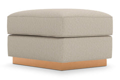 Harper Ottoman :: Leg Finish: Natural / Size: 23x30
