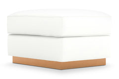 Harper Ottoman :: Leg Finish: Natural / Size: 23x30