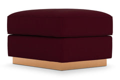 Harper Ottoman :: Leg Finish: Natural / Size: 23x30