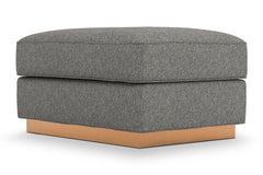 Harper Ottoman :: Leg Finish: Natural / Size: 25x35