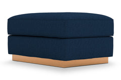 Harper Ottoman :: Leg Finish: Natural / Size: 25x35