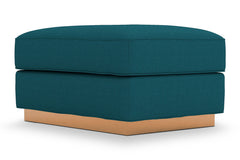 Harper Ottoman :: Leg Finish: Natural / Size: 25x35