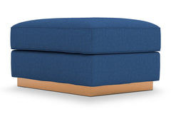 Harper Ottoman :: Leg Finish: Natural / Size: 25x35